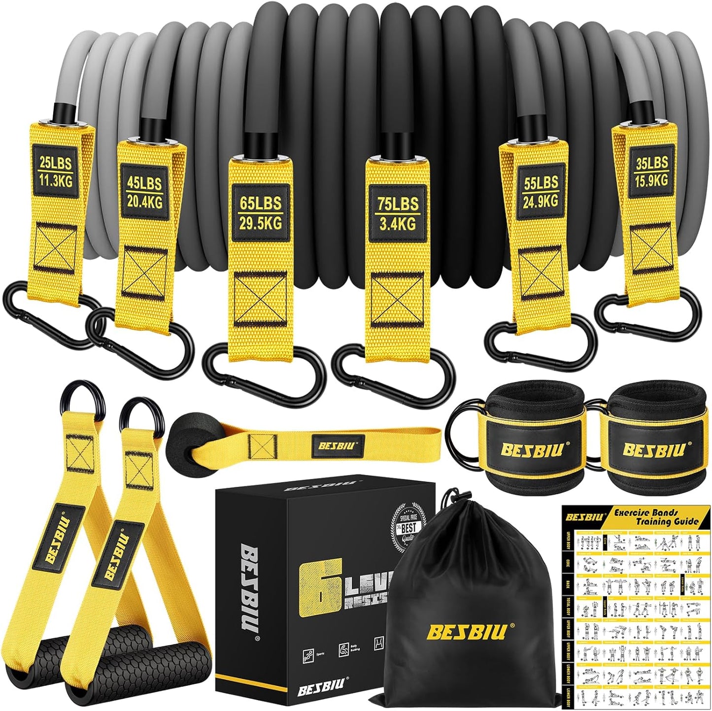 Elastic Resistance Bands for XCEED/XTREME Upgrade