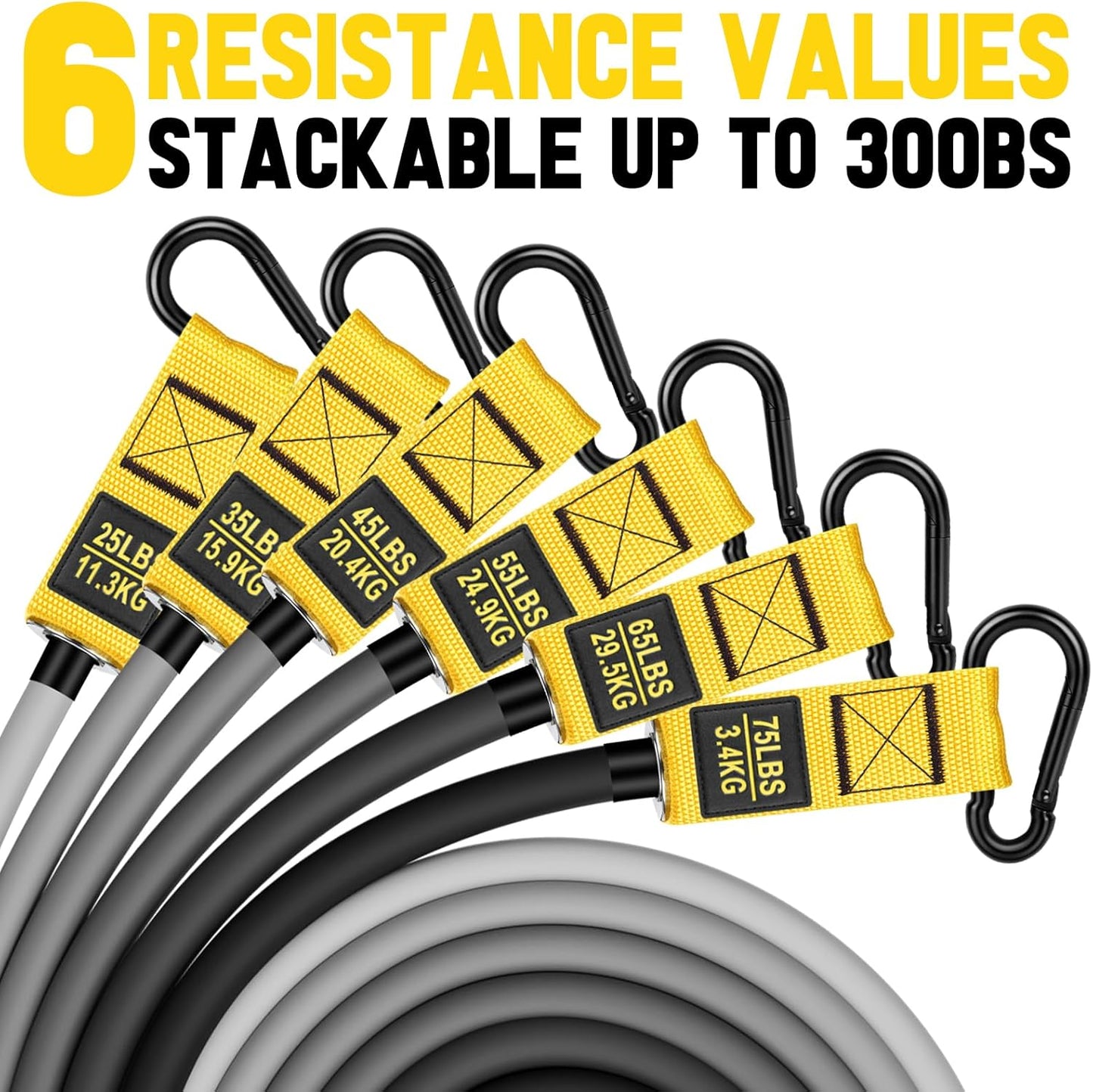 Elastic Resistance Bands for XCEED/XTREME Upgrade