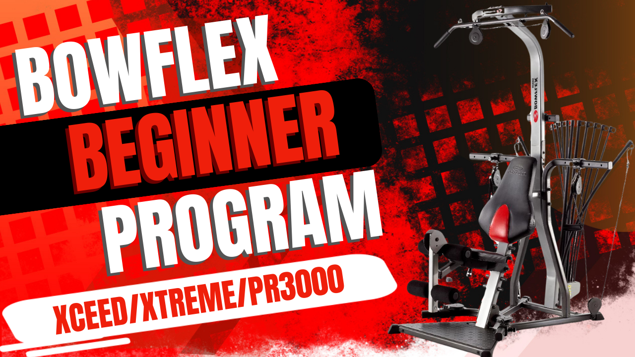 Bowflex BeginnerX HIIT Program (XCEED/XTREME) (3 & 4 Day splits)