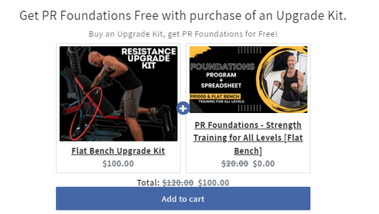 Buy an Upgrade Kit, get Foundations for FREE!