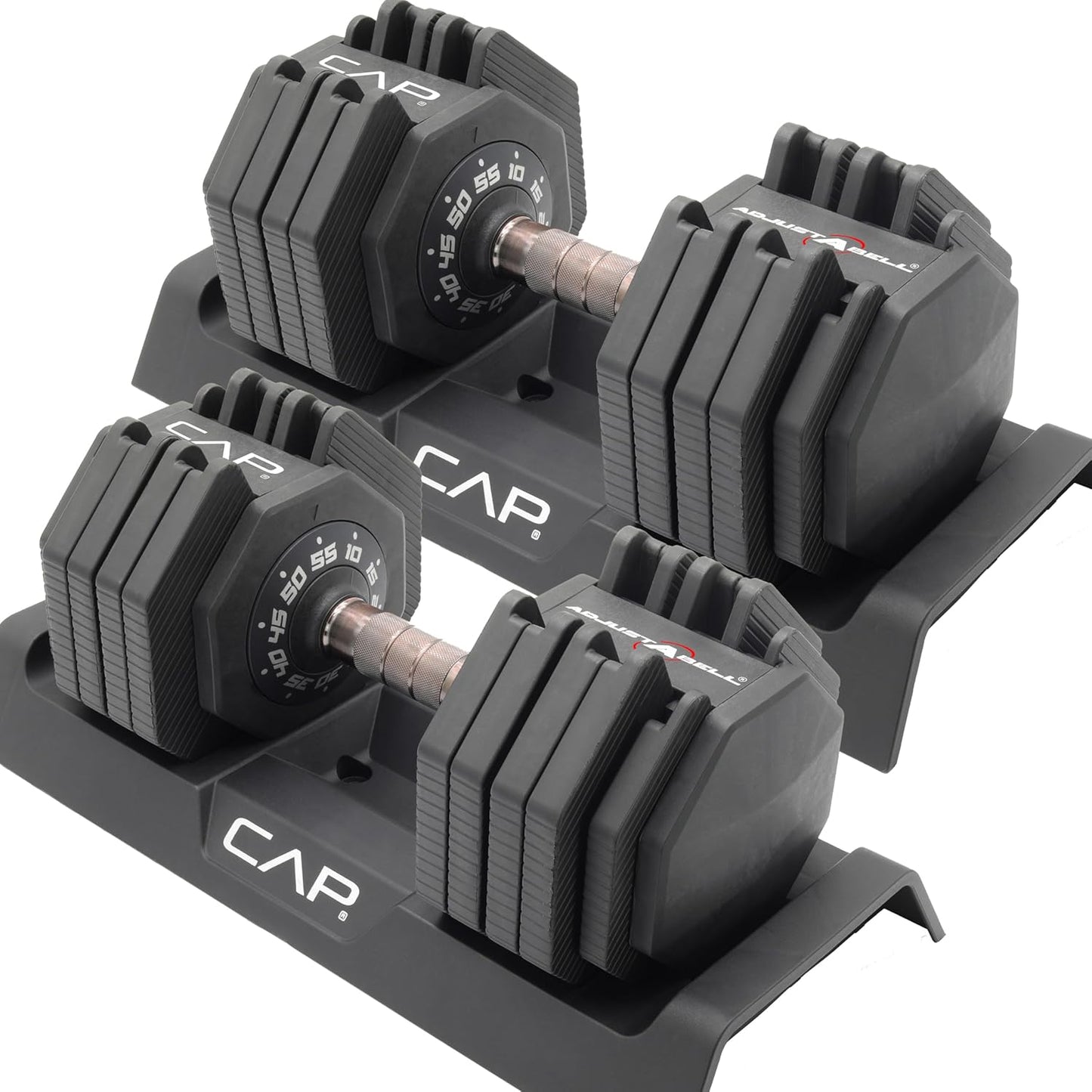 CAP Barbell ADJUSTABELL - 55LBS (Adjustable Dumbbells)