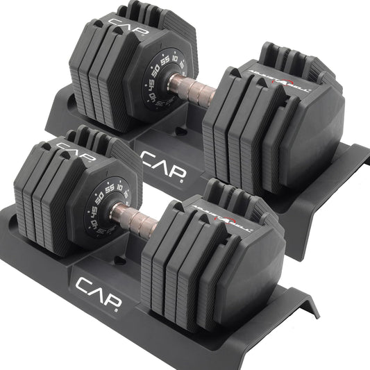 CAP Barbell ADJUSTABELL - 55LBS (Adjustable Dumbbells)